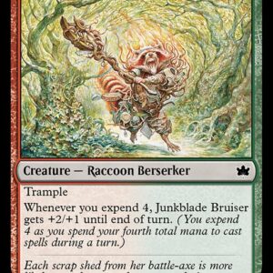 Bloomburrow - 220 - Junkblade Bruiser - Common - RG - Foil (Front)