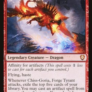 Phyrexia: All Will Be One Commander - 25 - Chiss-Goria, Forge Tyrant - Mythic - R - Non-foil (Front)