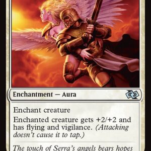 Foundations Jumpstart - 252 - Serra's Embrace - Uncommon - W - Non-foil (Front)