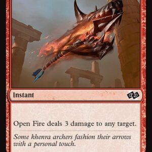 Foundations Jumpstart - 583 - Open Fire - Common - R - Non-foil (Front)