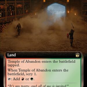 Doctor Who - 523 - Temple of Abandon - Rare - C - Foil (Front)