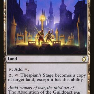 Commander 2019 - 282 - Thespian's Stage - Rare - C - Non-foil (Front)