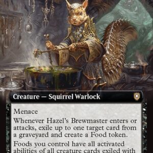 Bloomburrow Commander - 52 - Hazel's Brewmaster - Rare - B - Non-foil (Front)