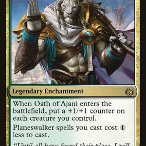 Aether Revolt - 131 - Oath of Ajani - Rare - WG - Non-foil (Front)