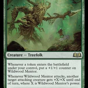 Wilds of Eldraine - 322 - Wildwood Mentor - Rare - G - Non-foil (Front)