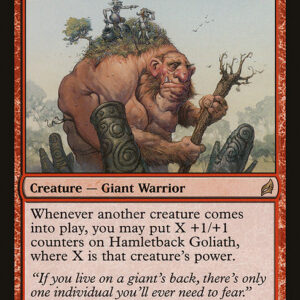 Lorwyn - 173 - Hamletback Goliath - Rare - R - Non-foil (Front)