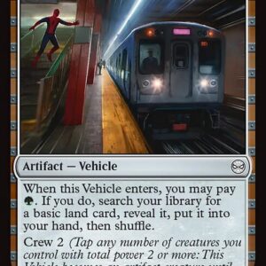 Marvel's Spider-Man - 178 - Subway Train - Common - C - Non-foil (Front)