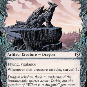 Tarkir: Dragonstorm - 323 - Boulderborn Dragon - Common - C - Non-foil (Front)