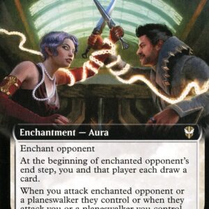 New Capenna Commander - 95 - Tenuous Truce - Rare - W - Foil (Front)