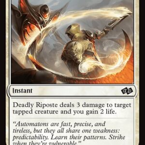 Foundations Jumpstart - 185 - Deadly Riposte - Common - W - Non-foil (Front)