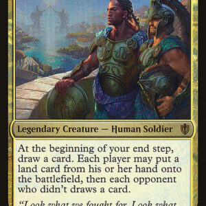 Commander 2016 - 36 - Kynaios and Tiro of Meletis - Mythic - Multi - Foil (Front)