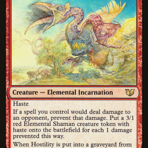 Commander 2015 - 158 - Hostility - Rare - R - Non-foil (Front)