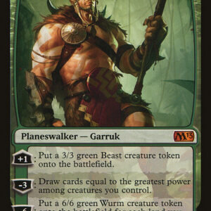 Magic 2013 - 174 - Garruk, Primal Hunter - Mythic - G - Non-foil (Front)