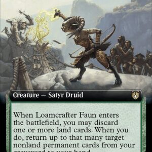 Wilds of Eldraine Commander - 55 - Loamcrafter Faun - Rare - G - Non-foil (Front)