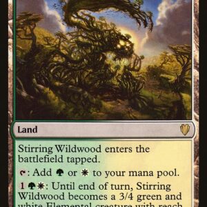 Commander 2017 - 281 - Stirring Wildwood - Rare - C - Non-foil (Front)