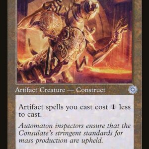 The Brothers' War Retro Artifacts - 16 - Foundry Inspector - Uncommon - C - Foil (Front)