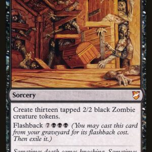 Commander 2018 - 113 - Army of the Damned - Mythic - B - Non-foil (Front)