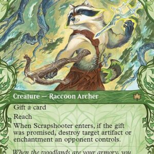 Bloomburrow - 324 - Scrapshooter - Rare - G - Non-foil (Front)