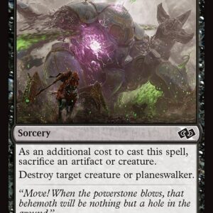 Foundations Jumpstart - 477 - Powerstone Fracture - Common - B - Non-foil (Front)