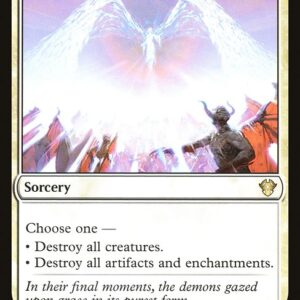 Commander 2020 - 83 - Cleansing Nova - Rare - W - Non-foil (Front)