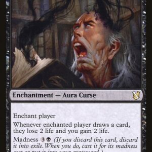 Commander 2019 - 16 - Curse of Fool's Wisdom - Rare - B - Non-foil (Front)