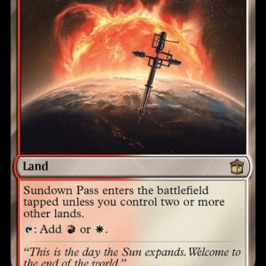 Doctor Who - 310 - Sundown Pass - Rare - C - Foil (Front)