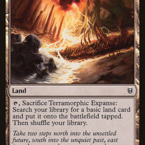 Commander 2016 - 332 - Terramorphic Expanse - Common - C - Non-foil (Front)