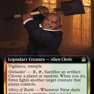 Doctor Who - 444 - Strax, Sontaran Nurse - Rare - RG - Non-foil (Front)
