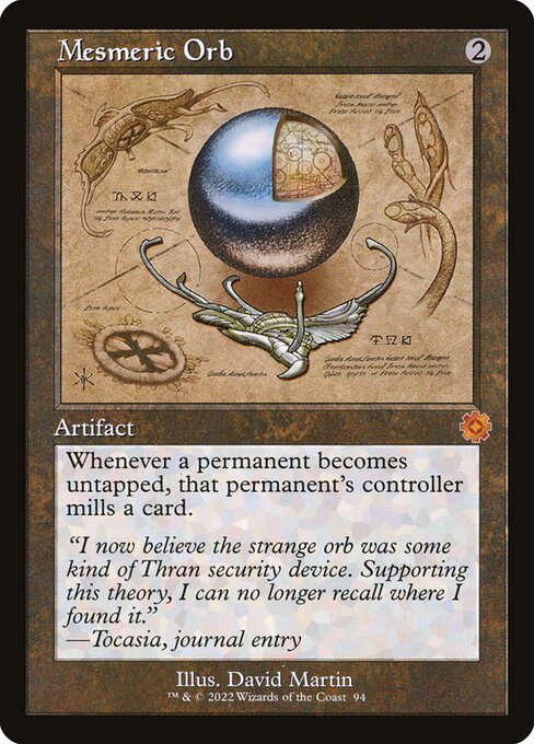 The Brothers' War Retro Artifacts - 94 - Mesmeric Orb - Mythic - C - Non-foil (Front)