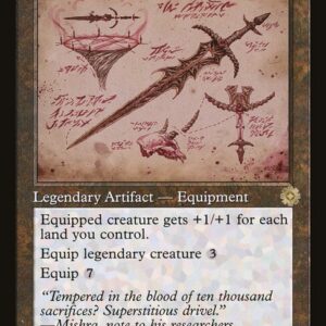 The Brothers' War Retro Artifacts - 69 - Blackblade Reforged - Rare - C - Non-foil (Front)