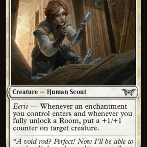 Duskmourn: House of Horror - 21 - Optimistic Scavenger - Uncommon - W - Non-foil (Front)