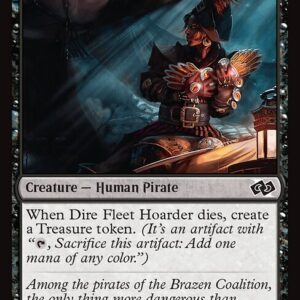 Foundations Jumpstart - 422 - Dire Fleet Hoarder - Common - B - Non-foil (Front)