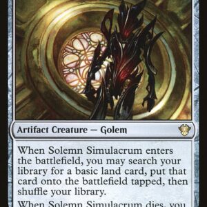 Commander 2020 - 253 - Solemn Simulacrum - Rare - C - Non-foil (Front)