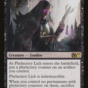 Magic 2011 - 110 - Phylactery Lich - Rare - B - Non-foil (Front)