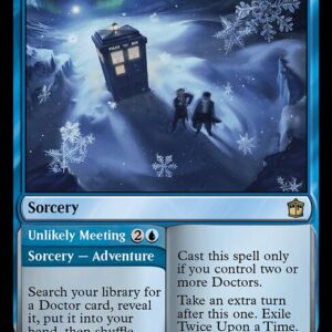 Doctor Who - 61 - Twice Upon a Time // Unlikely Meeting - Rare - U - Foil (Front)