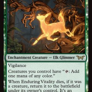 Duskmourn: House of Horror - 176 - Enduring Vitality - Rare - G - Non-foil (Front)