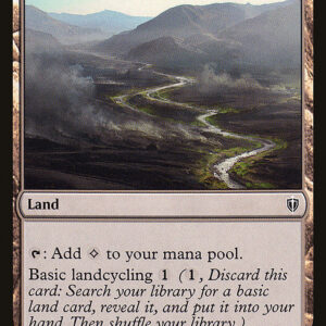 Commander 2016 - 56 - Ash Barrens - Common - C - Non-foil (Front)
