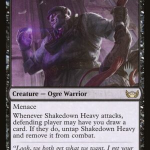 Streets of New Capenna Promos - 95p - Shakedown Heavy - Rare - B - Non-foil - Promo (Front)