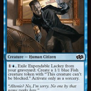 Foundations Jumpstart - 308 - Expendable Lackey - Common - U - Non-foil (Front)