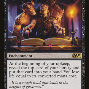 Magic 2011 - 90 - Dark Tutelage - Rare - B - Non-foil (Front)