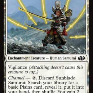 Foundations Jumpstart - 264 - Sunblade Samurai - Common - W - Non-foil (Front)