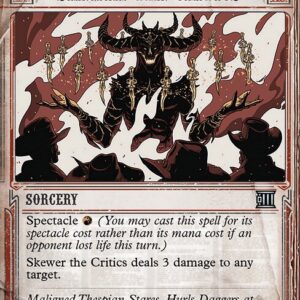 Breaking News - 26 - Skewer the Critics - Uncommon - R - Non-foil (Front)