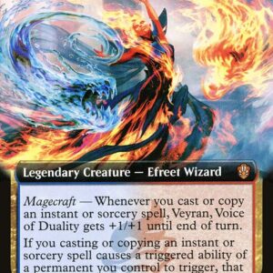 Commander 2021 - 330 - Veyran, Voice of Duality - Mythic - UR - Non-foil (Front)