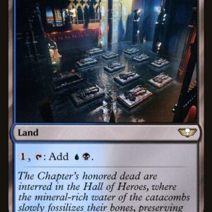 Warhammer 40,000 Commander - 274 - Darkwater Catacombs - Rare - C - Non-foil (Front)