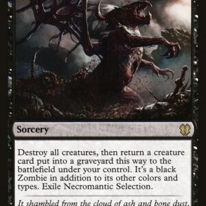 Zendikar Rising Commander - 48 - Necromantic Selection - Rare - B - Non-foil (Front)