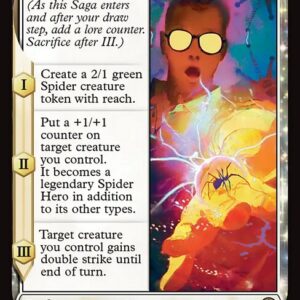 Marvel's Spider-Man - 9 - Origin of Spider-Man - Rare - W - Non-foil (Front)