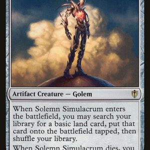 Commander 2016 - 273 - Solemn Simulacrum - Rare - C - Non-foil (Front)