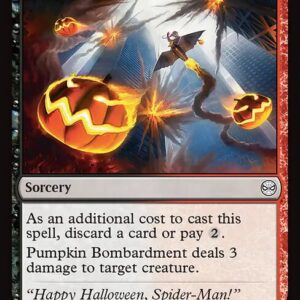 Marvel's Spider-Man - 139 - Pumpkin Bombardment - Common - BR - Non-foil (Front)