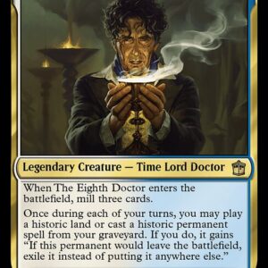 Doctor Who - 124 - The Eighth Doctor - Rare - WU - Foil (Front)