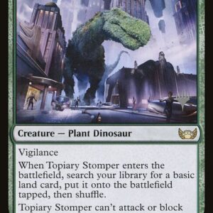 Streets of New Capenna Promos - 160p - Topiary Stomper - Rare - G - Non-foil - Promo (Front)